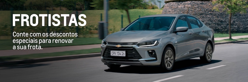 Conheça as categorias de vendas diretas de carros para frotas da chevrolet absoluta imirim