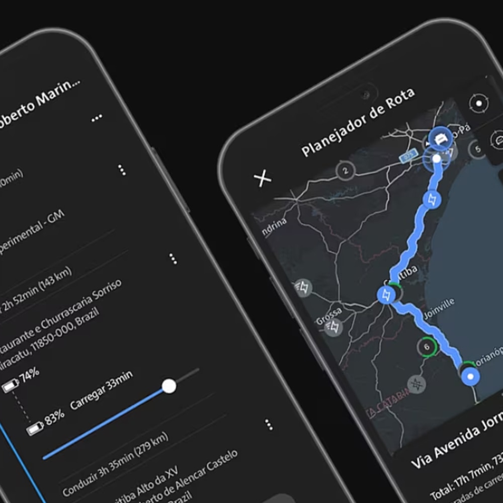 Aplicativo myChevrolet no Equinox EV somente para carros elétricos